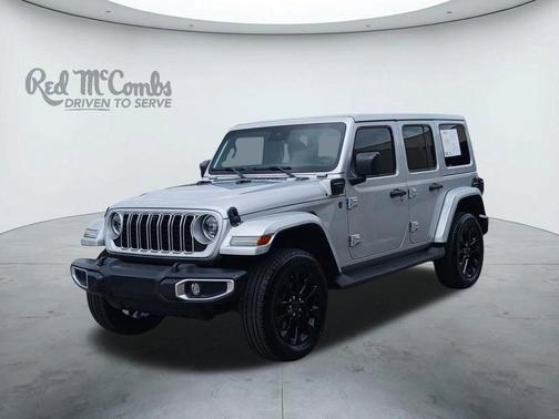 Silver Zynith Clearcoat 2024 Jeep Wrangler 4xe Sahara