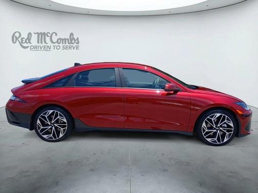 Red 2023 Hyundai IONIQ 6 SEL