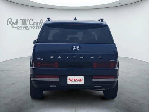 Atlantic Blue 2025 Hyundai SANTA FE HEV Limited