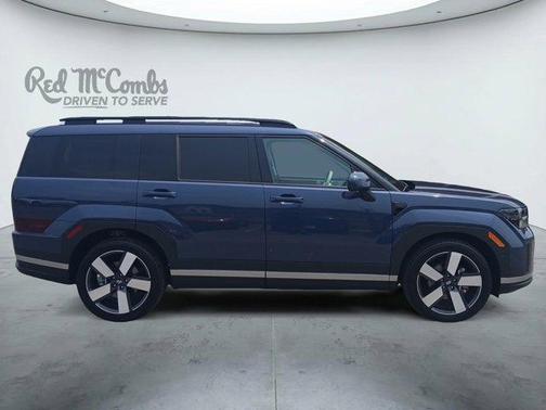 Atlantic Blue 2025 Hyundai SANTA FE HEV Limited