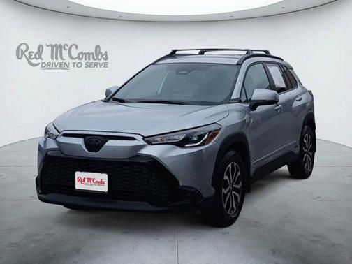 Sonic Silver 2024 Toyota Corolla Cross Hybrid SE