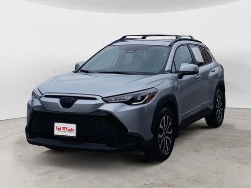 Sonic Silver 2024 Toyota Corolla Cross Hybrid SE