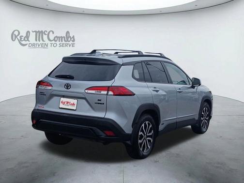 Sonic Silver 2024 Toyota Corolla Cross Hybrid SE