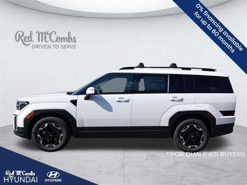 White 2026 Hyundai SANTA FE SEL