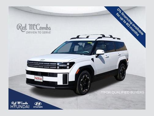 White 2026 Hyundai SANTA FE SEL