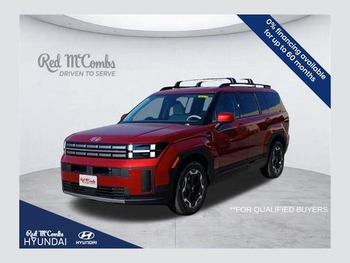 Red 2026 Hyundai SANTA FE SEL