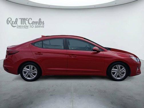Scarlet Red 2019 Hyundai ELANTRA SEL