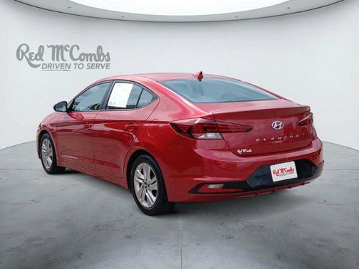 Scarlet Red 2019 Hyundai ELANTRA SEL