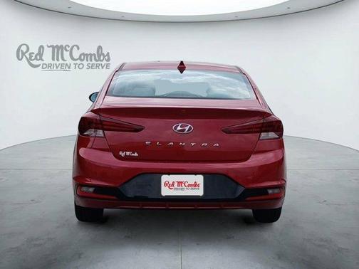Scarlet Red 2019 Hyundai ELANTRA SEL