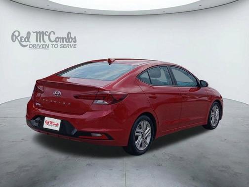 Scarlet Red 2019 Hyundai ELANTRA SEL