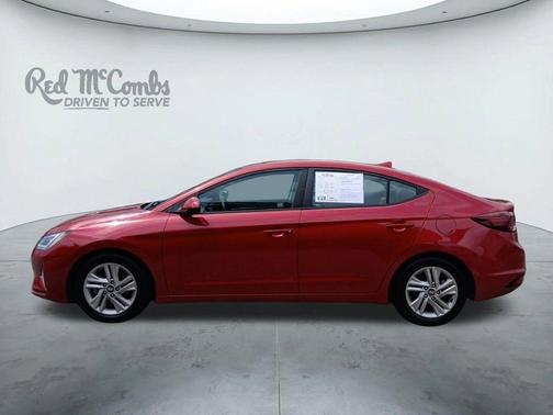 Scarlet Red 2019 Hyundai ELANTRA SEL