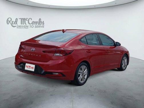 Scarlet Red 2019 Hyundai ELANTRA SEL