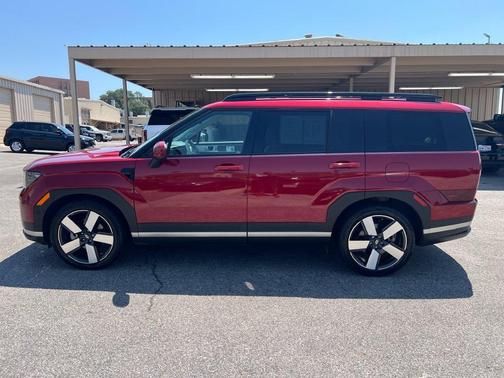 Red 2024 Hyundai SANTA FE Limited
