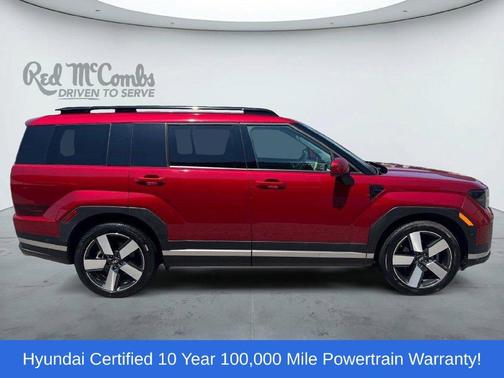 Red 2024 Hyundai SANTA FE Limited