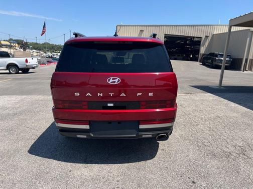 Red 2024 Hyundai SANTA FE Limited