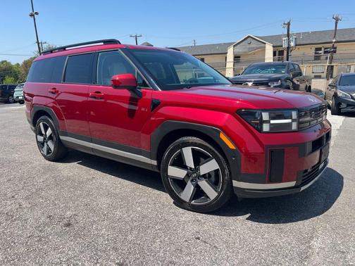 Red 2024 Hyundai SANTA FE Limited