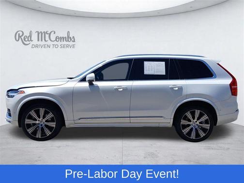 Crystal White 2024 Volvo XC90 B5 Plus Bright Theme