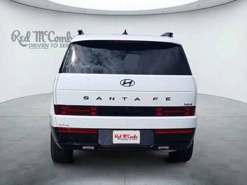 White 2026 Hyundai SANTA FE HEV Calligraphy
