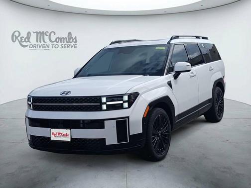 White 2026 Hyundai SANTA FE HEV Calligraphy