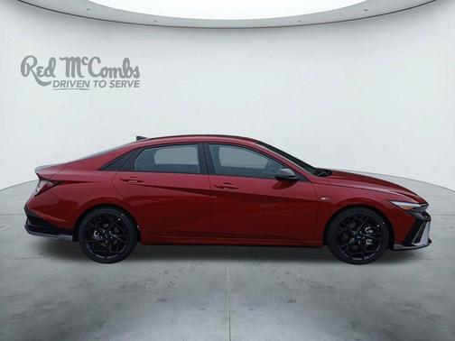 Red 2026 Hyundai ELANTRA N Line