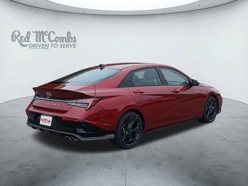 Red 2026 Hyundai ELANTRA N Line