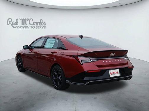 Red 2026 Hyundai ELANTRA N Line