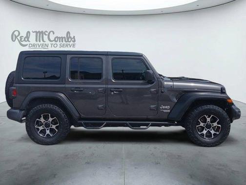 Granite Crystal Clearcoat Metallic 2019 Jeep Wrangler Unlimited Sport
