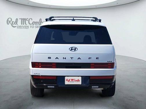 White 2026 Hyundai SANTA FE HEV Calligraphy