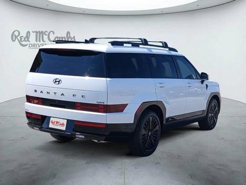 White 2026 Hyundai SANTA FE HEV Calligraphy