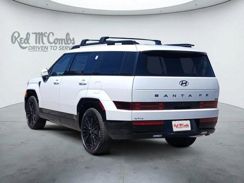 White 2026 Hyundai SANTA FE HEV Calligraphy