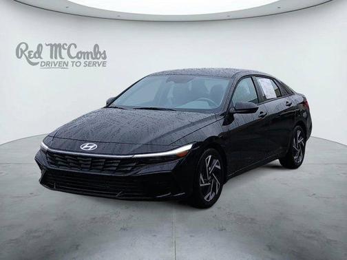 Black 2025 Hyundai ELANTRA SEL Sport
