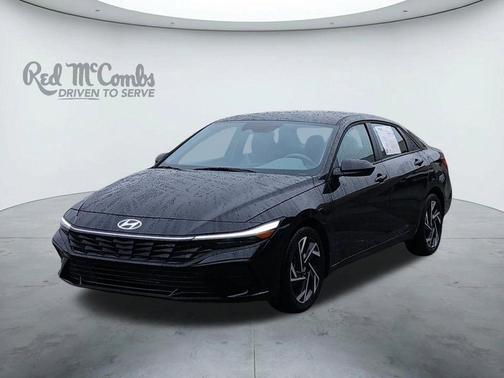 Black 2025 Hyundai ELANTRA SEL Sport