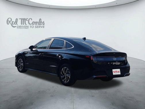 Black 2026 Hyundai SONATA Hybrid Blue