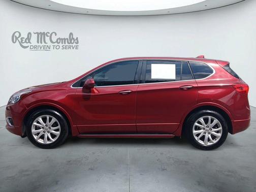 Chili Red Metallic 2019 Buick Envision Preferred