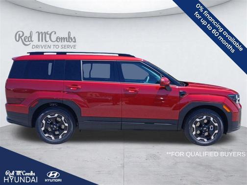 Red 2026 Hyundai SANTA FE SEL