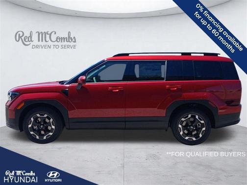 Red 2026 Hyundai SANTA FE SEL