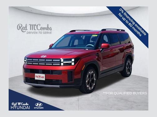 Red 2026 Hyundai SANTA FE SEL