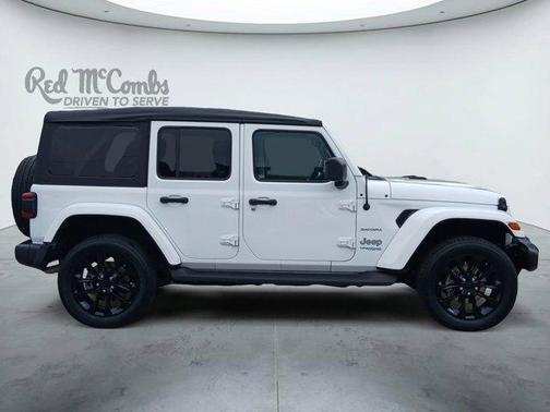 Bright White Clearcoat 2022 Jeep Wrangler Unlimited 4xe Sahara