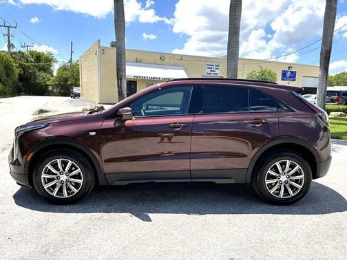 Rosewood Metallic 2022 Cadillac XT4 Sport