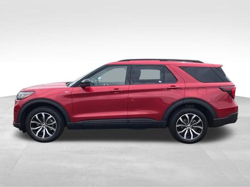 Rapid Red Metallic Tinted Clearcoat 2026 Ford Explorer ST-Line