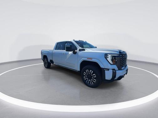 White Frost Tri-Coat 2024 GMC Sierra 2500 Denali Ultimate
