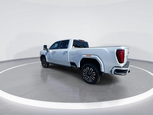 White Frost Tri-Coat 2024 GMC Sierra 2500 Denali Ultimate