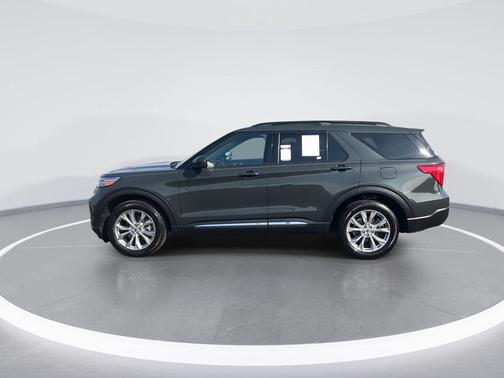 Green Metallic 2023 Ford Explorer XLT