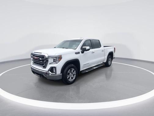 Summit White 2019 GMC Sierra 1500 SLT