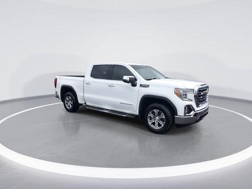 Summit White 2019 GMC Sierra 1500 SLT