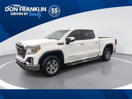 Summit White 2019 GMC Sierra 1500 SLT