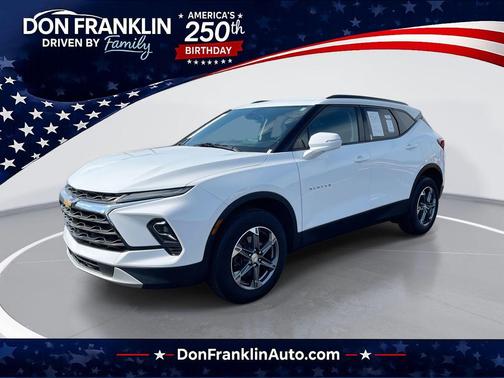 Summit White 2024 Chevrolet Blazer LT