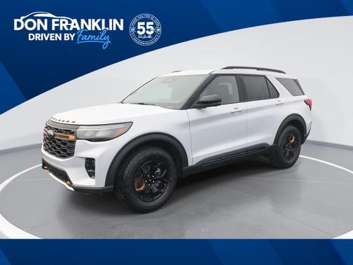 Space White Metallic 2026 Ford Explorer Tremor
