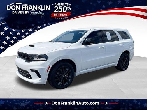 White Knuckle Clearcoat 2021 Dodge Durango GT