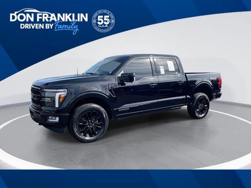 Black Metallic 2024 Ford F-150 Lariat